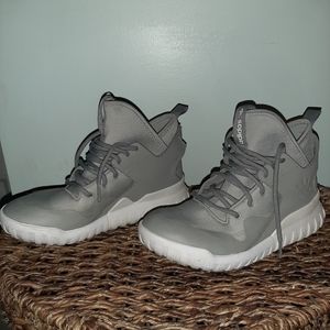 ADIDAS Tubular Gray High Top Sneakers